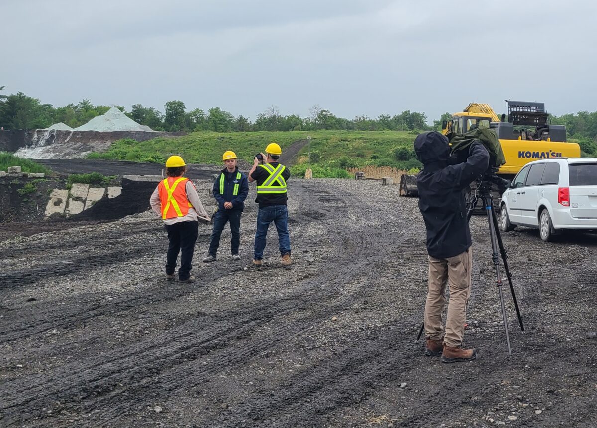 Windsor circular economy initiatives were featured on Radio Canada.