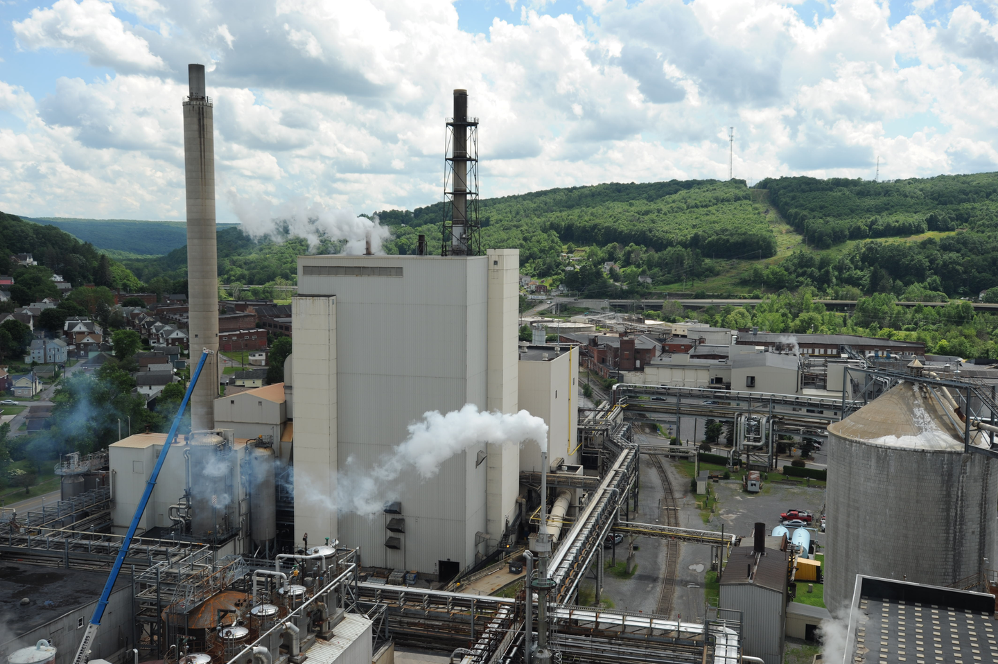 Johnsonburg Mill overhead view - johnsonburg-sheet-brightness