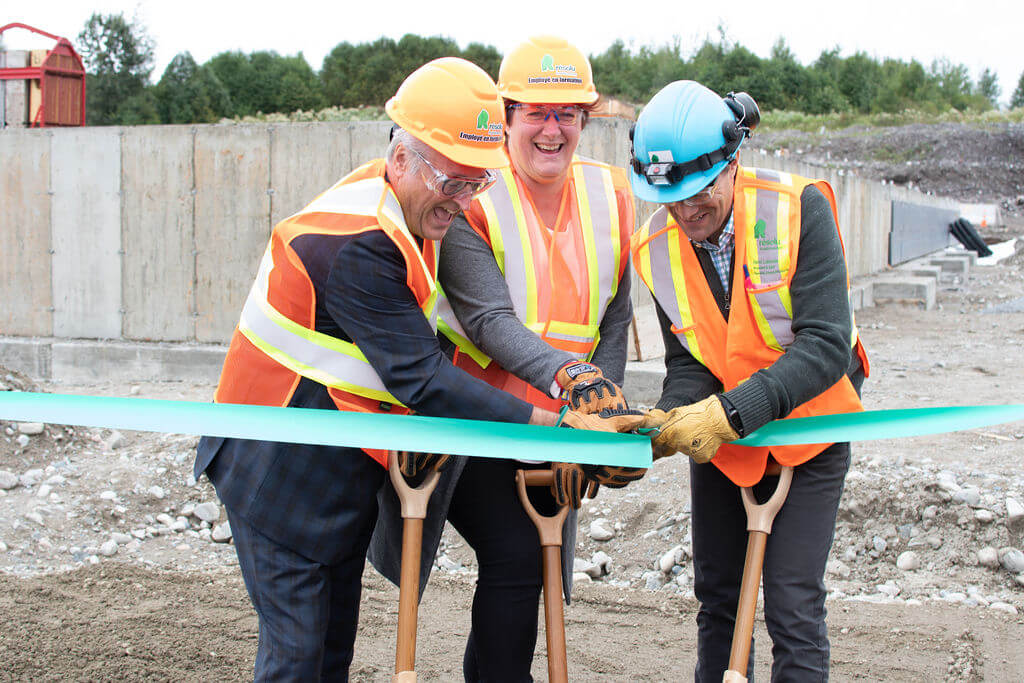 Résolu inaugure la construction d'une usine de rabotage à Senneterre