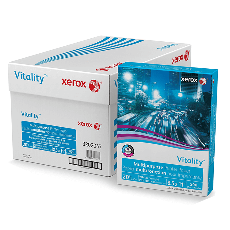 Papier multifonction pour imprimante Vitality™ de Xerox®