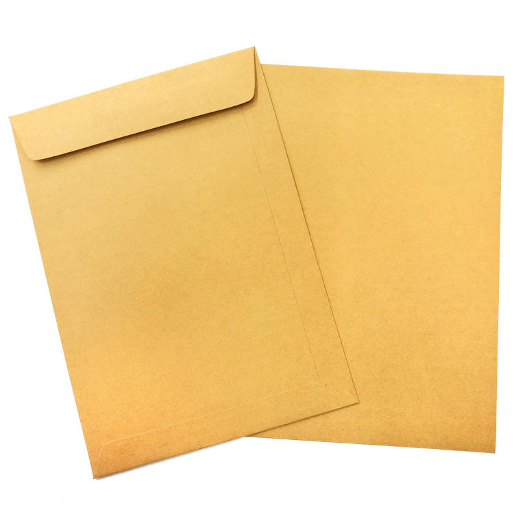 Papier Kraft brun pour enveloppe