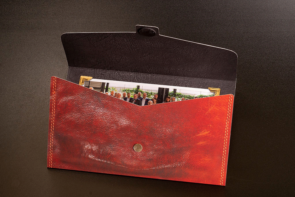 mailpiece that resembles a wallet