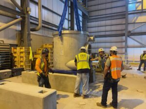 The new facility uses state-of-the-art construction techniques to build on a foundation in circular economy principles.
