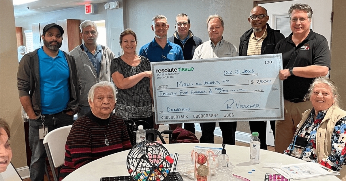 Sanford-Tissue-Operations-Donates-Safety-Award-Money-to-Meals-on-Wheels