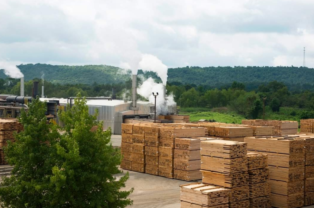 Domtar's Glenwood Mill
