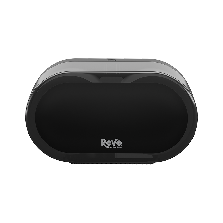 Mini-Jumbo Twin Tissue Dispenser Black_2