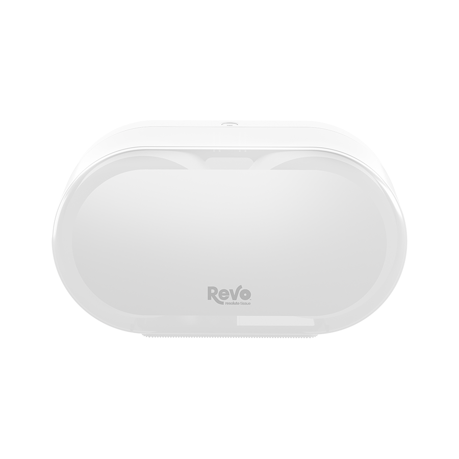 Mini-Jumbo Twin Tissue Dispenser White_2