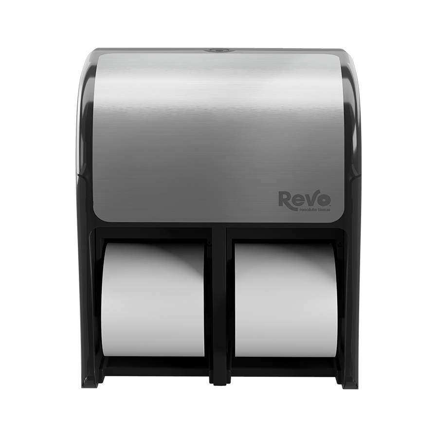 Quad Hi-Capacity Small Core Tissue Dispenser Stainless_2