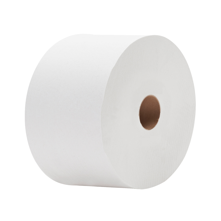 Revo® Mini-Jumbo Tissue Rolls, White, 2-Ply, 775′