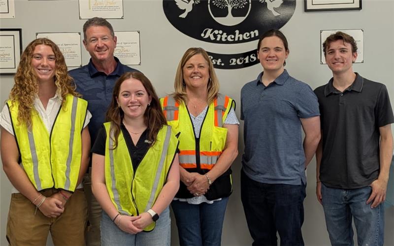 Marlboro mill interns volunteer at community kitchen