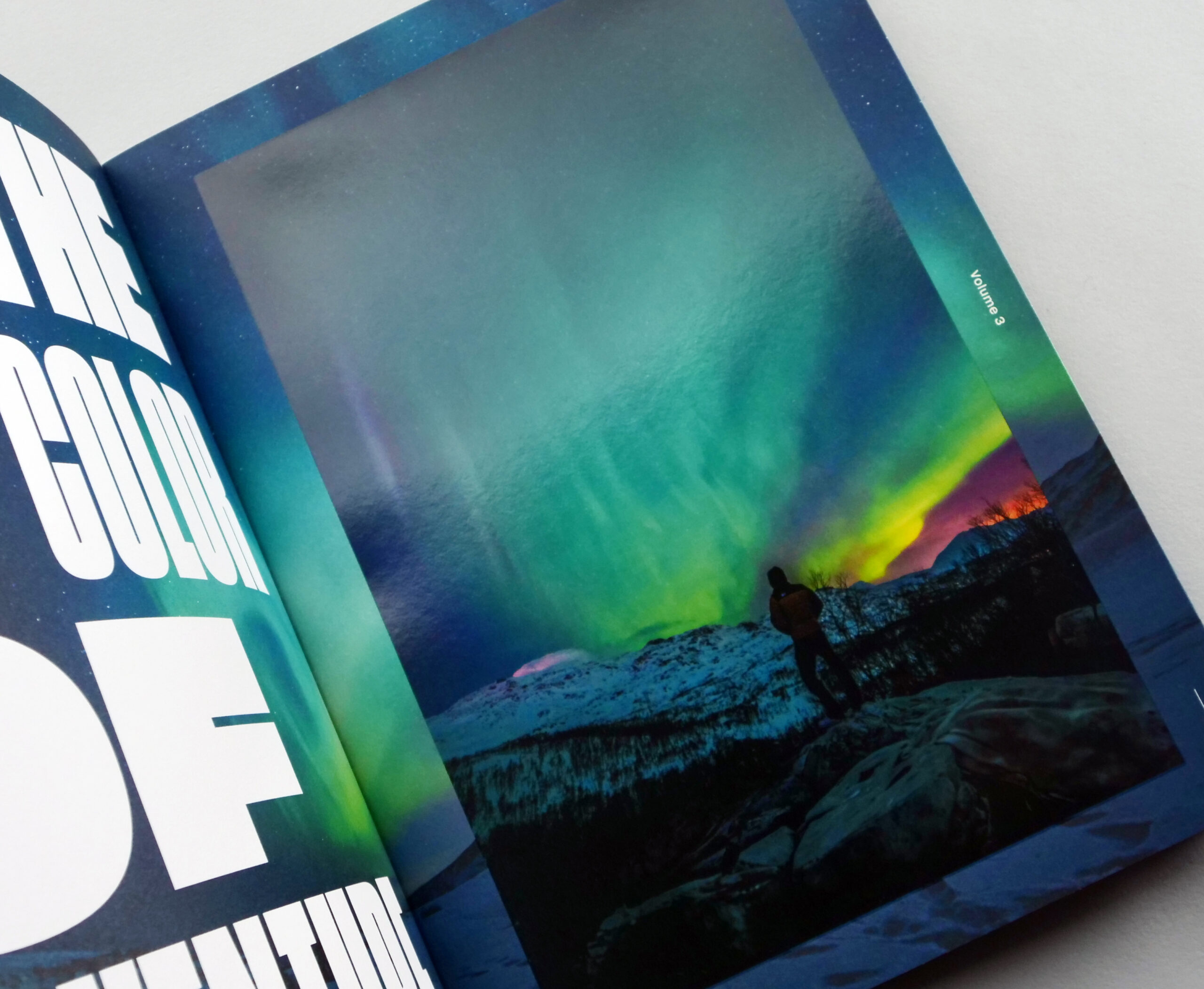 vibrant spread from the 3rd volume of cougar paper trails
