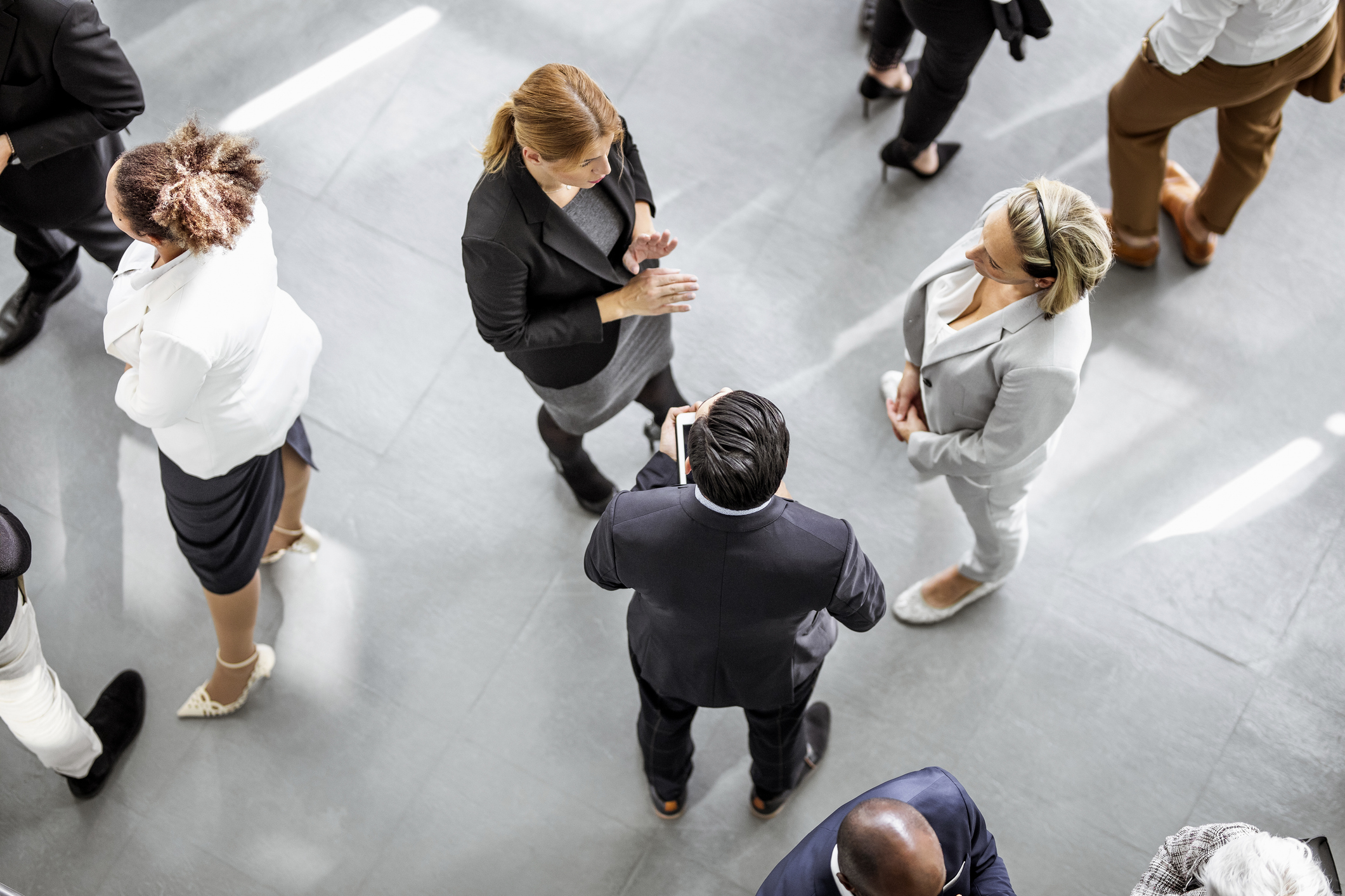 Business People at a Conference Event