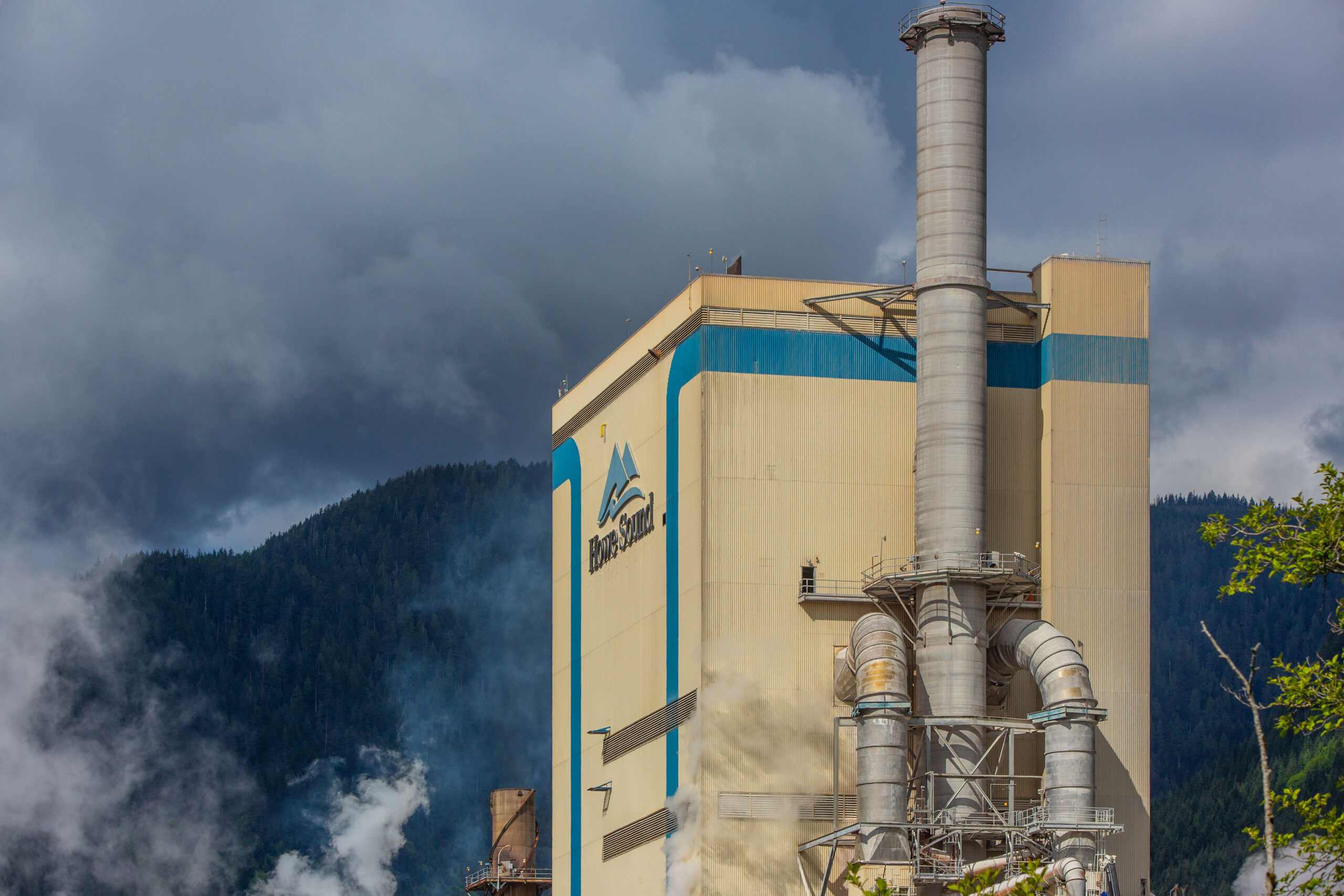 Howe Sound Pulp and Paper in Port Mellon, BC