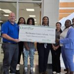Check presentation for $15,000 to Washington County Schools.